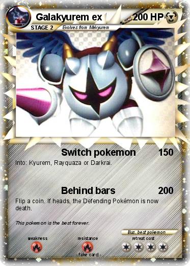 Pokemon Galakyurem ex