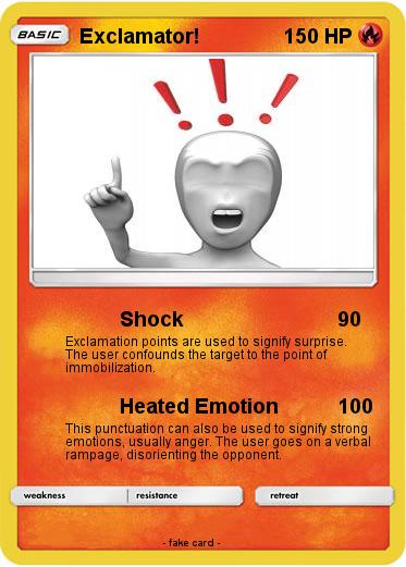 Pokemon Exclamator!