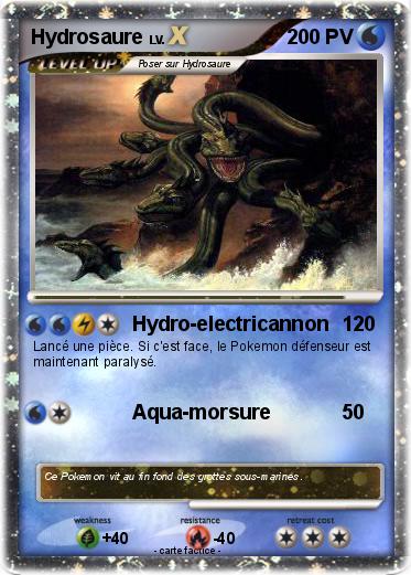 Pokemon Hydrosaure