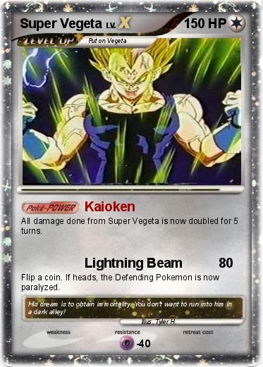 Pokemon Super Vegeta