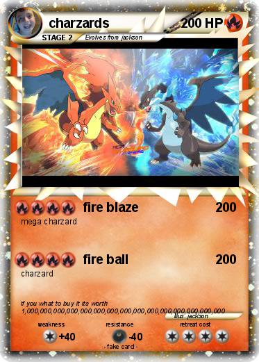 Pokemon charzards