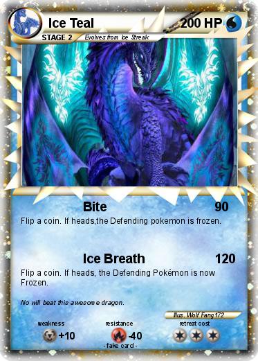 Pokemon Ice Teal