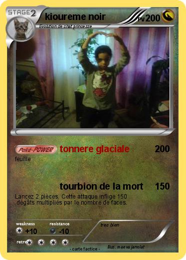 Pokemon kioureme noir