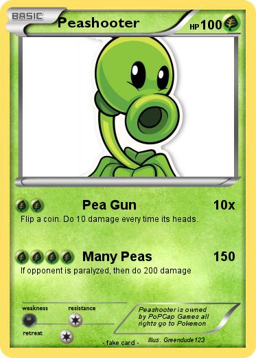 Pokemon Peashooter