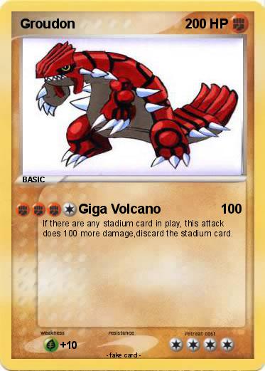 Pokemon Groudon