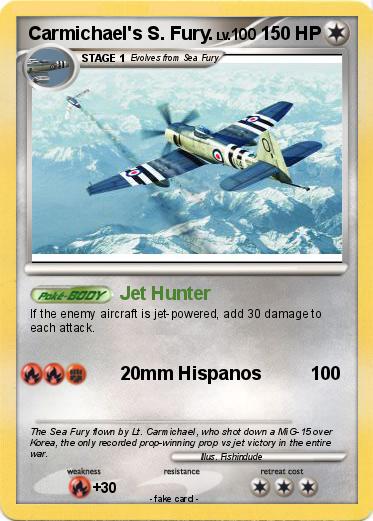 Pokemon Carmichael's S. Fury.
