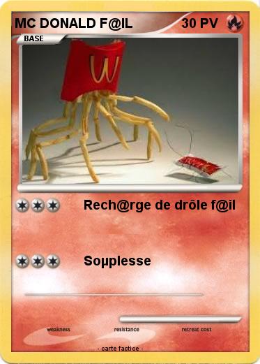 Pokemon MC DONALD F@IL