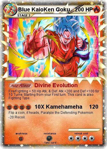 Pokemon Blue KaioKen Goku