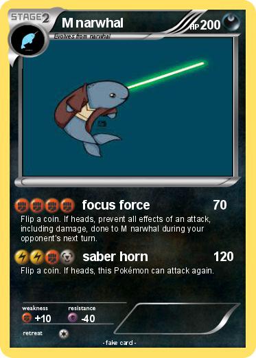 Pokemon M narwhal