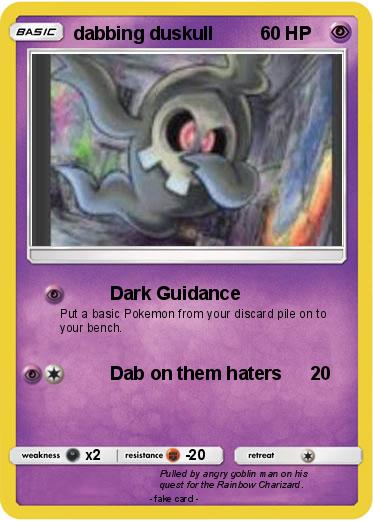 Pokemon dabbing duskull