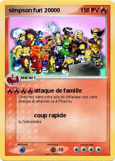 Pokemon simpson furi 20000
