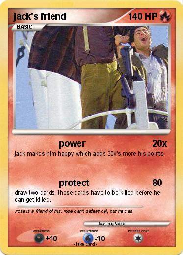 Pokemon jack's friend