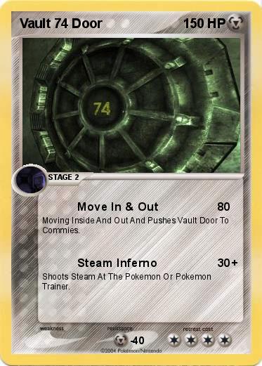 Pokemon Vault 74 Door