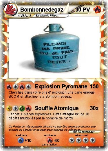 Pokemon Bombonnedegaz