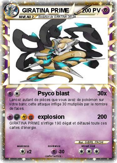 Pokemon GIRATINA PRIME