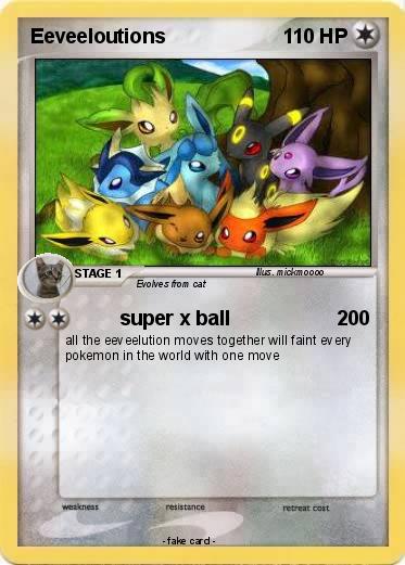 Pokemon Eeveeloutions