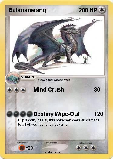 Pokemon Baboomerang