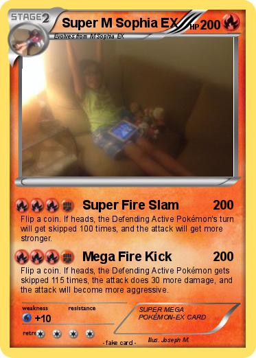 Pokemon Super M Sophia EX