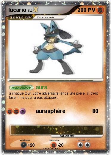 Pokemon lucario