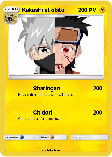 Pokemon Kakashi et obito