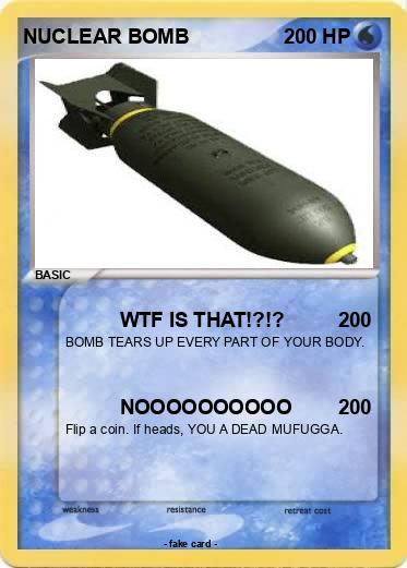 Pokemon NUCLEAR BOMB