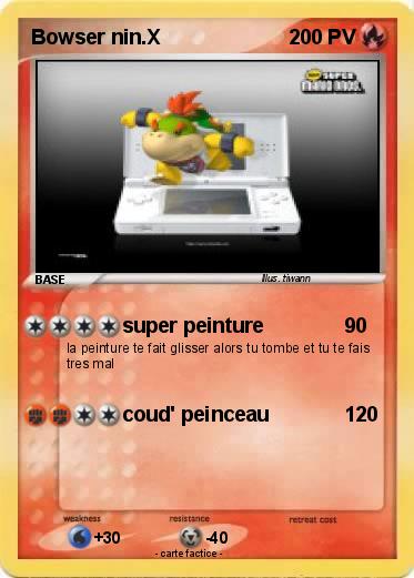 Pokemon Bowser nin.X