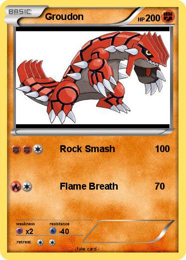 Pokemon Groudon