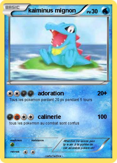 Pokemon kaiminus mignon