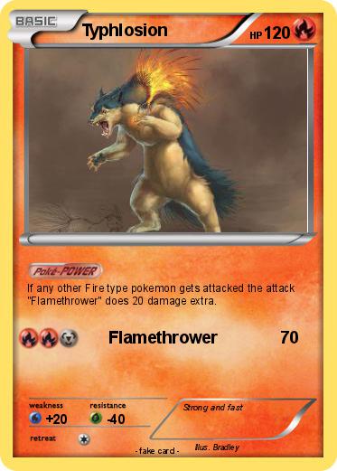 Pokemon Typhlosion