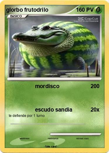 Pokemon glorbo frutodrilo