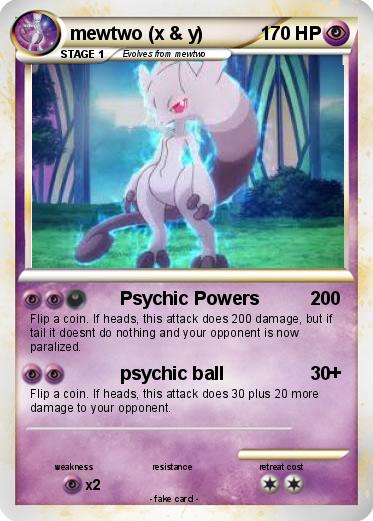 Pokemon mewtwo (x & y)