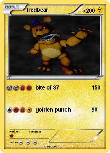 Pokemon fredbear