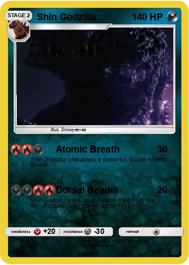 Pokemon Shin Godzilla