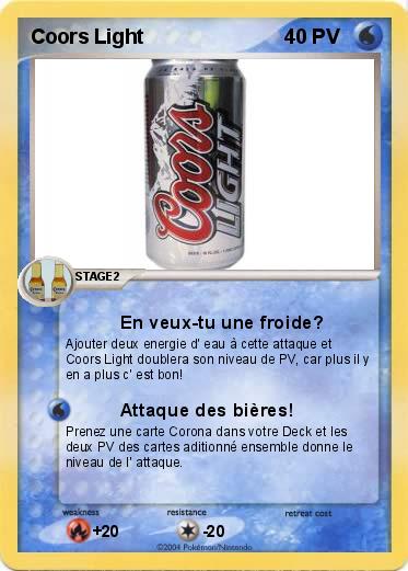 Pokemon Coors Light