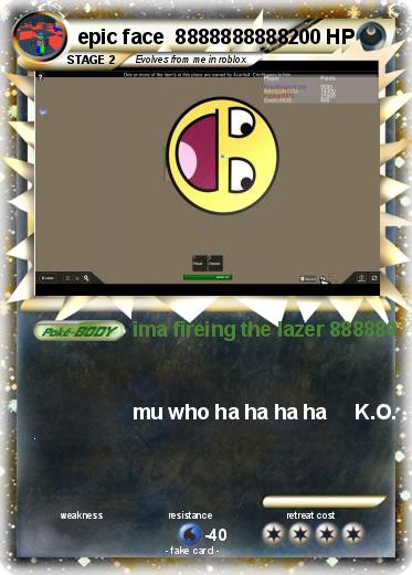 Pokemon epic face  8888888888