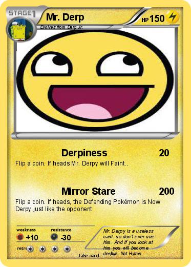 Pokemon Mr. Derp