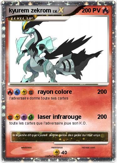 Pokemon kyurem zekrom