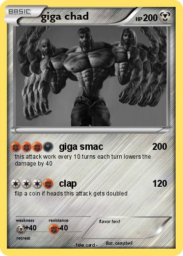 Pokemon giga chad