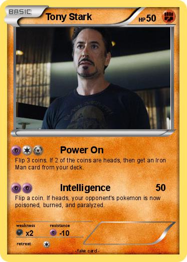Pokemon Tony Stark