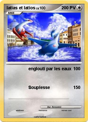 Pokemon latias et latios