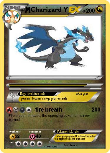 Pokemon Charizard Y