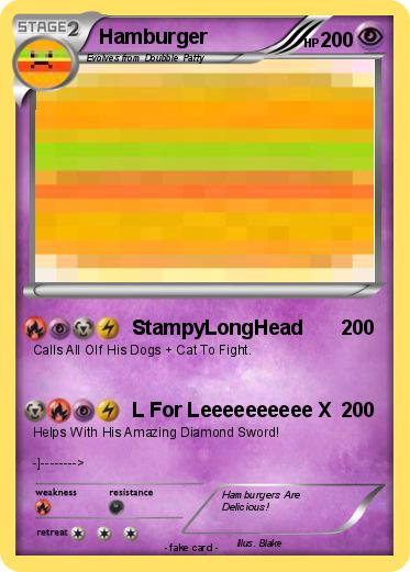 Pokemon Hamburger