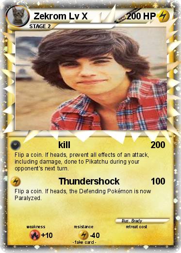 Pokemon Zekrom Lv X