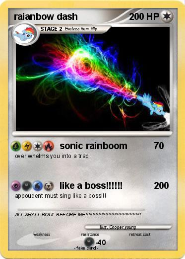 Pokemon raianbow dash