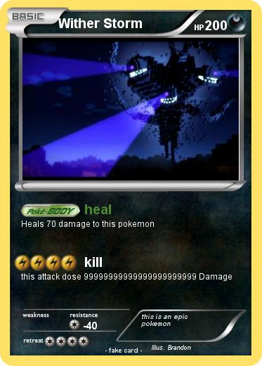 Pokemon Wither Storm