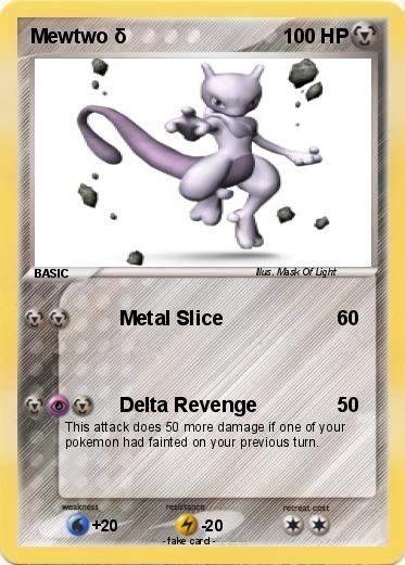 Pokemon Mewtwo δ