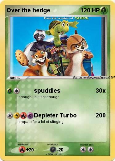 Pokemon Over the hedge