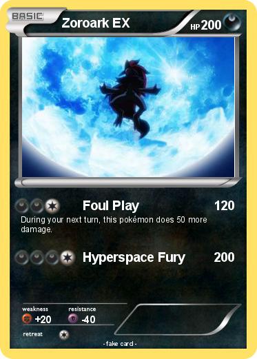 Pokemon Zoroark EX