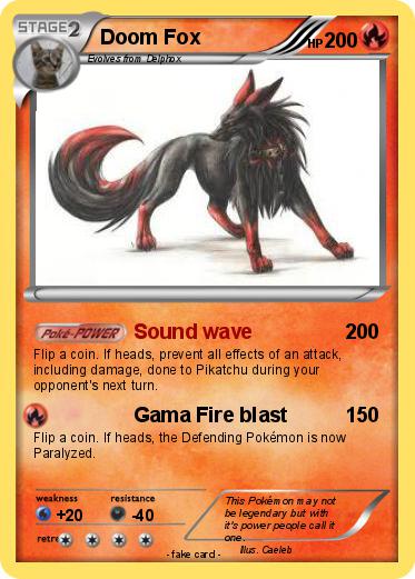 Pokemon Doom Fox