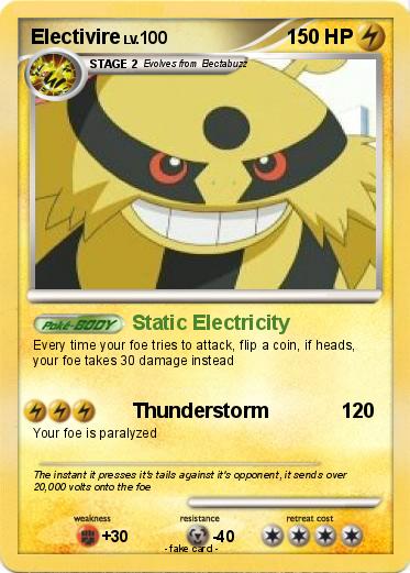 Pokemon Electivire